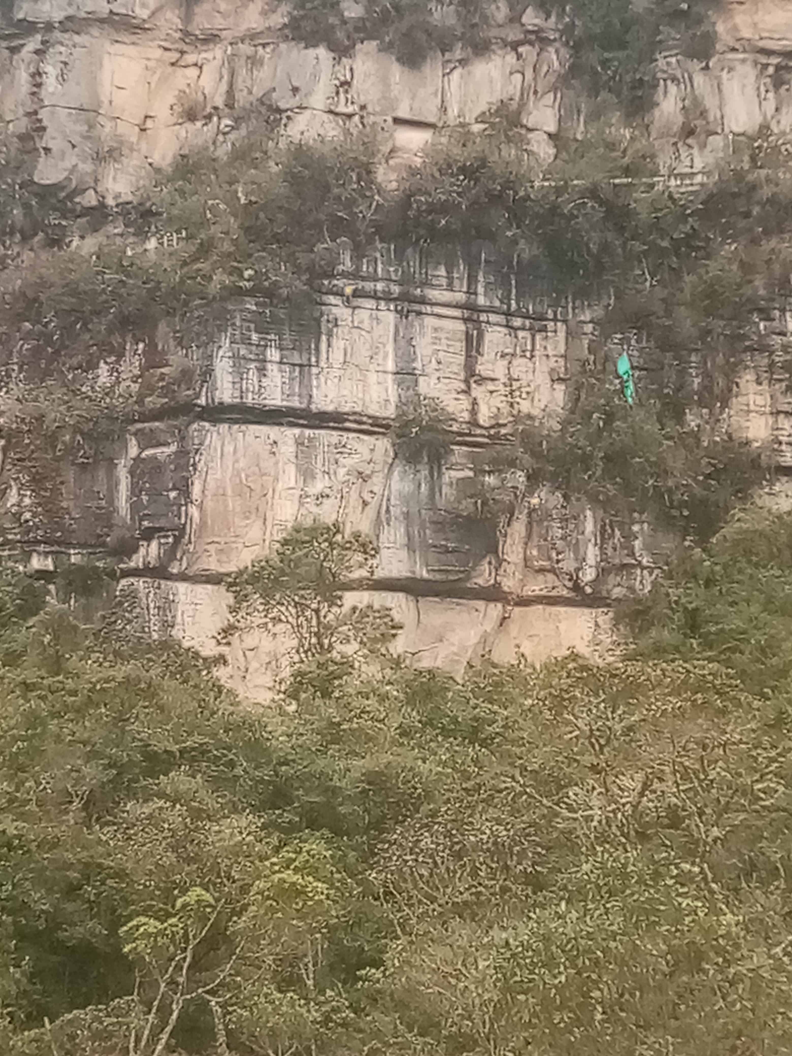 Escalador en la pared